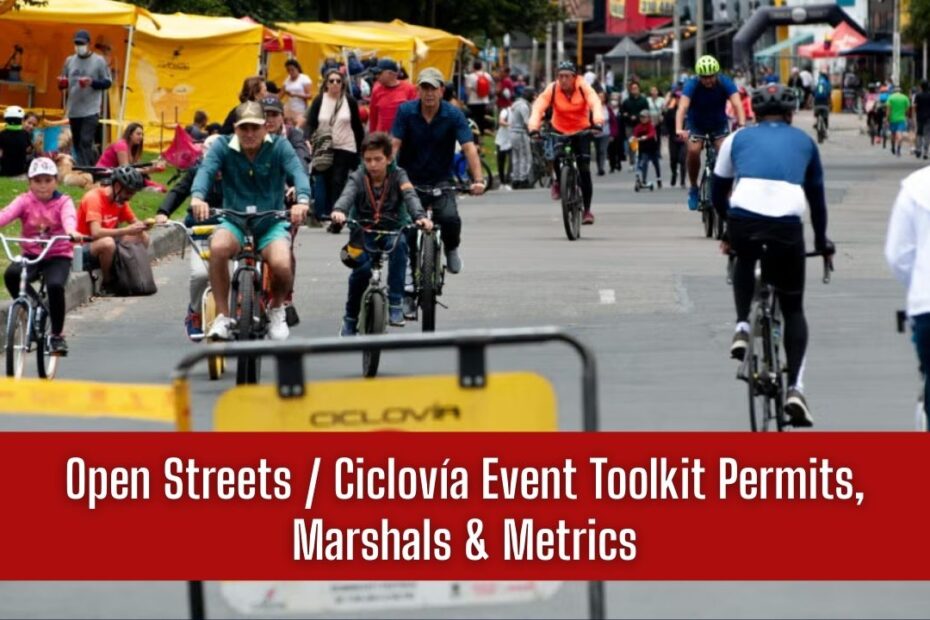 Open Streets / Ciclovía Event Toolkit Permits, Marshals & Metrics