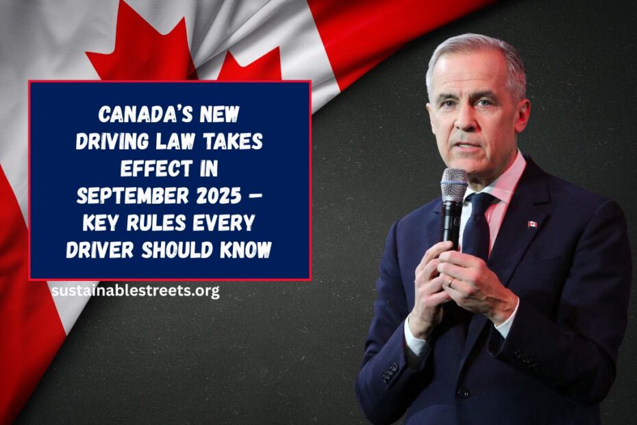 Canada’s New Driving Law Takes Effect In September 2025 – Key Rules Every Driver Should Know