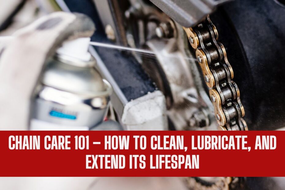 Chain Care 101 – How To Clean, Lubricate, And Extend Its Lifespan