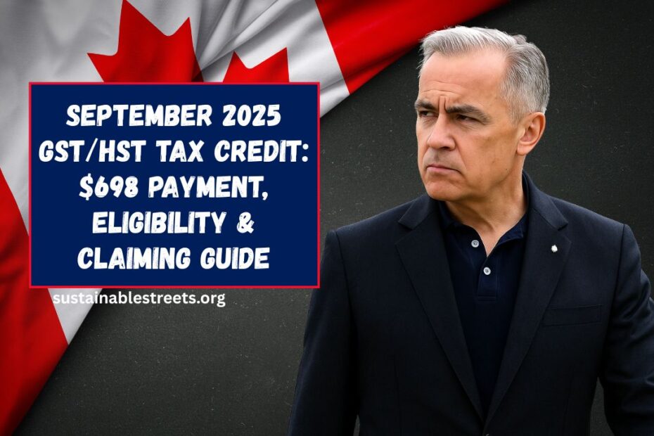 September 2025 GST/HST Tax Credit: $698 Payment, Eligibility & Claiming Guide